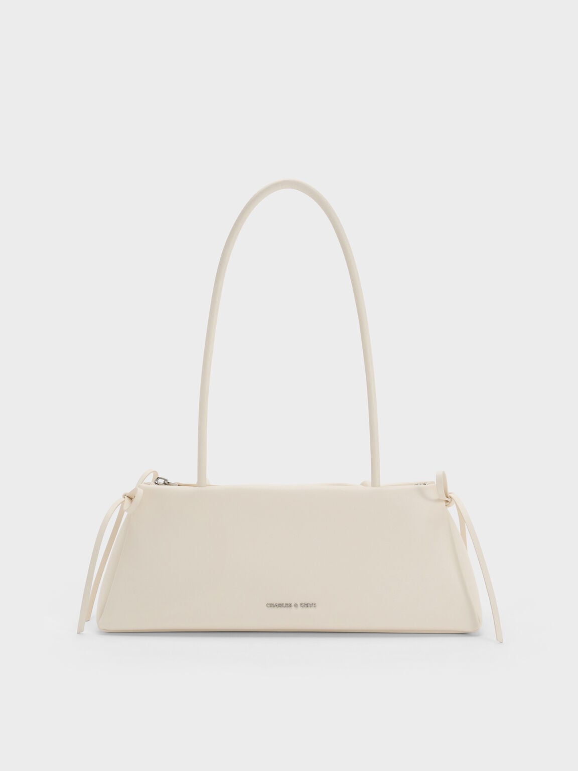 Hazel Bow Elongated Shoulder Bag